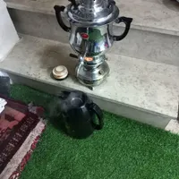 سماور نفتی اورانوس ۴ لیتری درحال کار|سماور، چای‌ساز، قهوه‌ساز|گرگان, |دیوار