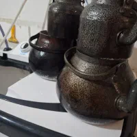 تعدادی 4 عدد کتری  وقوری روحی