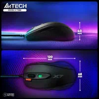 ماوس گیمینگ با سیم ای فورتک مدل X-710BK|قطعات و لوازم جانبی رایانه|تهران, میدان ولیعصر|دیوار