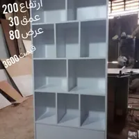 کتابخانه|کتابخانه، شلف، قفسه‌های دیواری|تهران, یافت‌آباد|دیوار