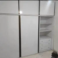 کمد دیواری باکسی درب ریلی