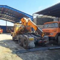 ولوو کشنده جرثقیل کارت سند جرثقیل|خودرو سنگین|شیراز, کرونی(خاتونک)|دیوار