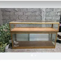 میز ویترین خارجی آلمینیوم