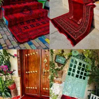 فرش کرم رنگ/ خوشطرح و جذاب * دوست داشتنی