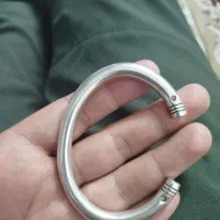 دستبند نقره دست ساز دومهر