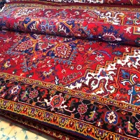 فرش جفت نه متری دستبافت هریس