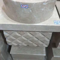 روشویی سنگی سنگ طبیعی|لوازم سرویس بهداشتی|مشهد, رستگار|دیوار