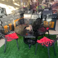 باربیکیو و آتشدان گرد در ابعاد سفارشی|اجاق گاز و لوازم برقی پخت‌وپز|تهران, شوش|دیوار