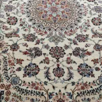 یک تخته فرش دست بافت نایین|فرش|اصفهان, زیار|دیوار