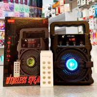 اسپیکر بلوتوثی چراغدار + ریموت مدل KTS-1093