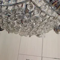 لوستر استیل تمام کریستال