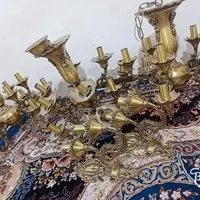 ۳عدد لوسترودوعد دیوارکوب|لوستر و چراغ آویز|نسیم‌شهر, |دیوار
