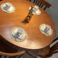 میز ناهار خوری|میز و صندلی غذاخوری|مشکیندشت, |دیوار