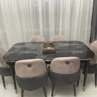 میز ناهار خوری شش نفره در حد نو‌