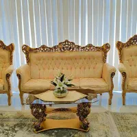 مبل سلطنتی ۹ نفره در حد نو