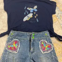 لباس دخترانه در حد نو برند