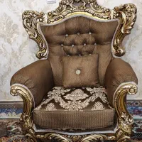 مبلمان استیل سلطنتی 9نفره با تخفیف