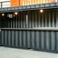 کانتینر چرخ دار فست فود ثابت کافه ون کاروان