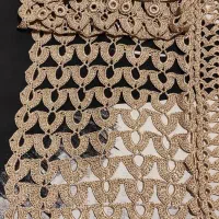 ست رانر و رومیزی مکرومه|پرده، رانر، رومیزی|شیراز, دکتر حسابی|دیوار