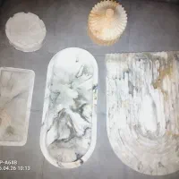 سینی سایز مختلف و قندون زیرسیگاری