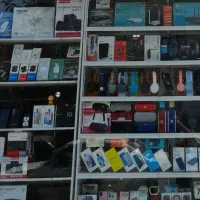 ویترینMDF با درب ریلی و نور led