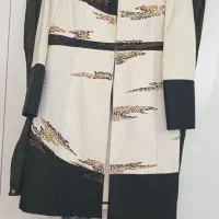 مانتو مجلسی ابریشمی کاردست متعلق به کشور ترکیه|لباس|قم, باجک دو|دیوار