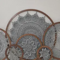 فروش انواع ماندالا دیوار کوب|صنایع دستی و سایر لوازم تزئینی|اصفهان, قلعه طبره|دیوار