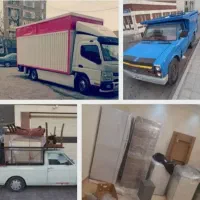 وانت بار نیسان بار اثاث کشی کارگر خالی