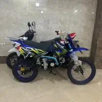 مینی کراس تریل 125cc جفت اگزوز دونفره اکبند 2025|موتورسیکلت|تهران, بهارستان|دیوار