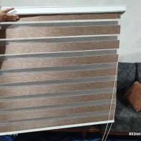 پرده زبرا در حد نو