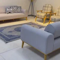 مبل تدی ۸ نفره چوب روس|مبلمان خانگی و میز عسلی|رباط‌کریم, |دیوار