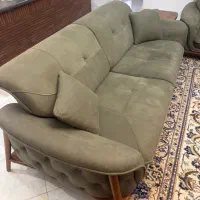 مبل راحتی ترک ۸ نفره با میز نهار خوری ۷ نفره