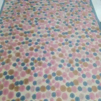 گلیم فانتزی توپ توپی با رنگهای شاد|گلیم، جاجیم، گبه|گنبد کاووس, |دیوار