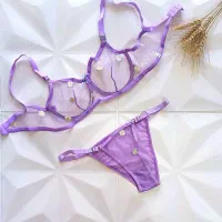 ست شورت سوتین لباس زیر گل بابونه توری|لباس|اصفهان, شهرک کاوه|دیوار