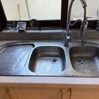 گاز چهار شعله - سینک