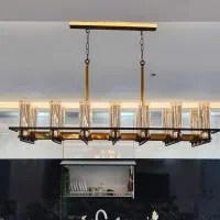 سه عدد لوستر کلاسیک مشکی طلایی|لوستر و چراغ آویز|لنگرود, |دیوار