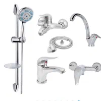 ست شش تیکه شیر آلات استاندارد بهداشتی