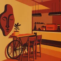 سفارشگیر خانم و کمک اشپز فستفود