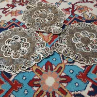 رومیزی ترمه طرح بوته جغه نونونو|پرده، رانر، رومیزی|تهران, سلسبیل شمالی|دیوار