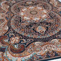 یک جفت فرش سورمه ای ۱۲متری ۷۰۰شانه تراکم ۳۰۰۰|فرش|مشهد, شهید معقول|دیوار