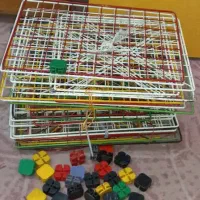 قفسه رنگی با بست