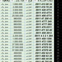 09116403001 09118401000 09111976700|سیمکارت|رشت, حاجی آباد|دیوار