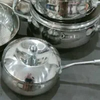 سرویس قابلمه استیل  ته چدن اصلی آلمان
