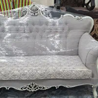 مبلمان ایتالیایی ۷ نفره به همراه میز|مبلمان خانگی و میز عسلی|تهران, نبی اکرم|دیوار
