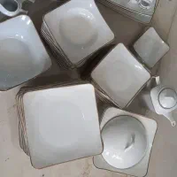 لوازم خانگی چینی لب طلایی