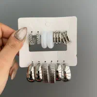 گوشواره های  پلیمری ضد حساسیت رنگ ثابت|بدلیجات|همدان, |دیوار