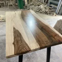 میز ناهارخوری شش نفره چوب گردو ابعاد 160*85|میز و صندلی غذاخوری|تهران, آبشار|دیوار