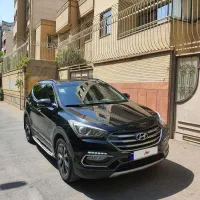 سانتافه ۲۰۱۶ مشکی|خودرو سواری و وانت|اصفهان, باغ زرشک|دیوار