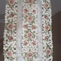 رومیزی خیلی کم کارکرد یکی بزرگ و دوتا کوچی|پرده، رانر، رومیزی|قزوین, |دیوار