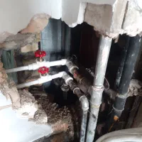 لوله کش لوله کشی اب فاضلاب شبانه روزی